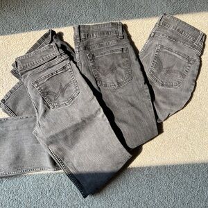 Black Wrangler Bootcut Jeans